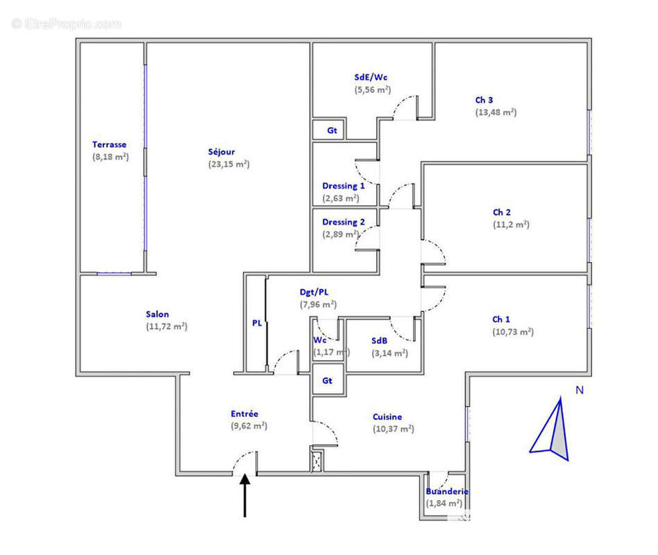 Appartement à LYON-9E