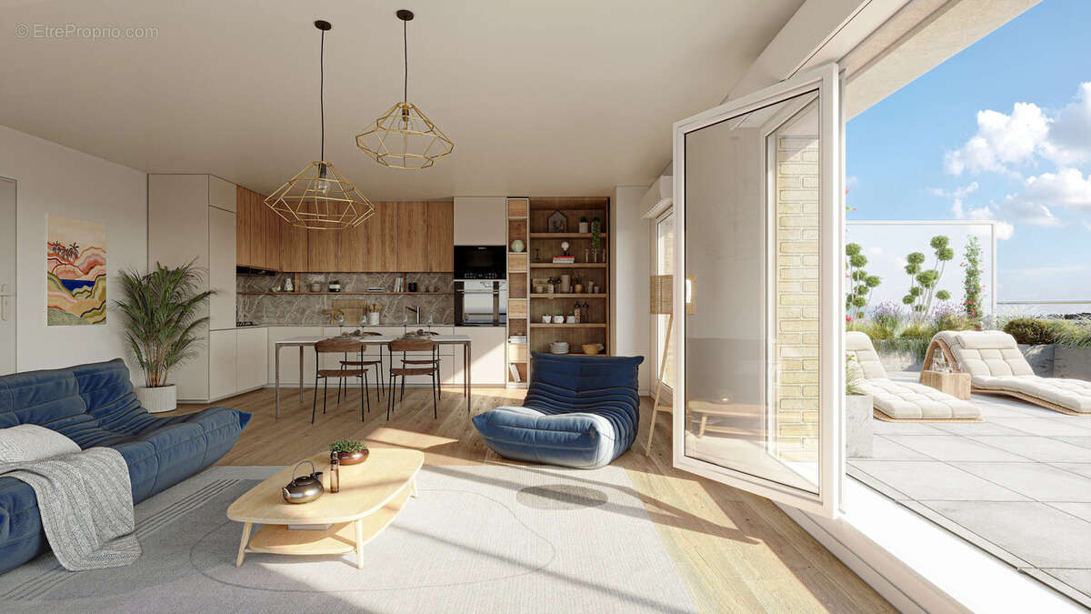 Appartement à SAINT-MARTIN-BOULOGNE