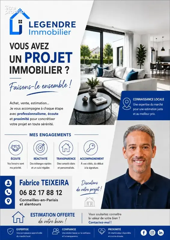 Maison Montigny Les Cormeilles 126 m2 - photo 17