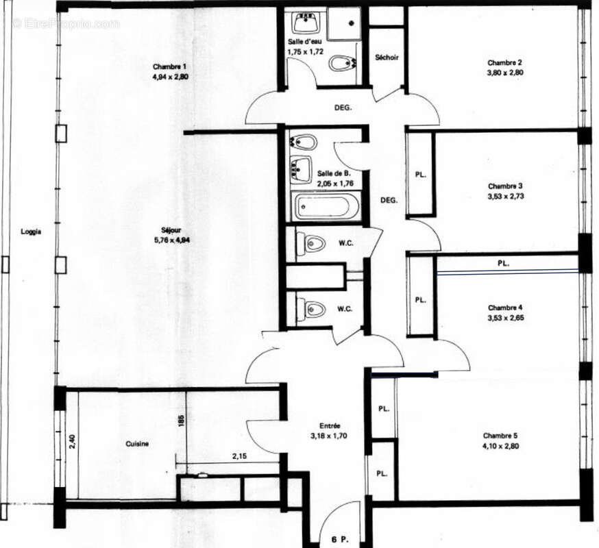 Appartement à PARIS-6E