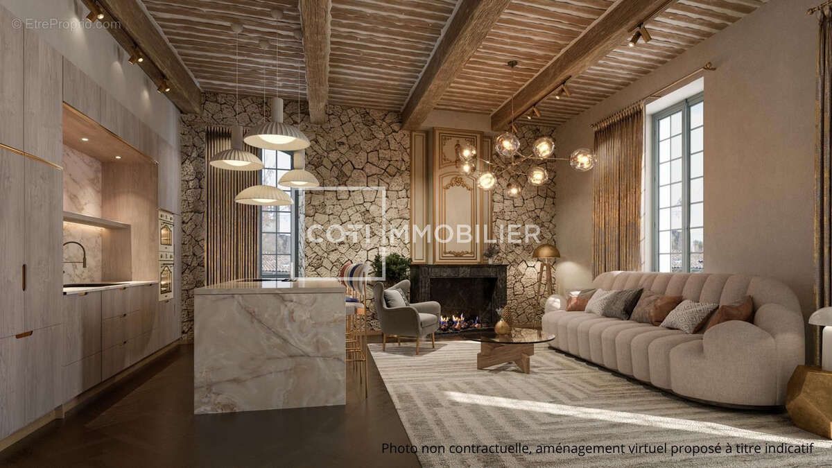 Appartement de caractere au coeur de lourmarin - place de l'ormeau - photo 7