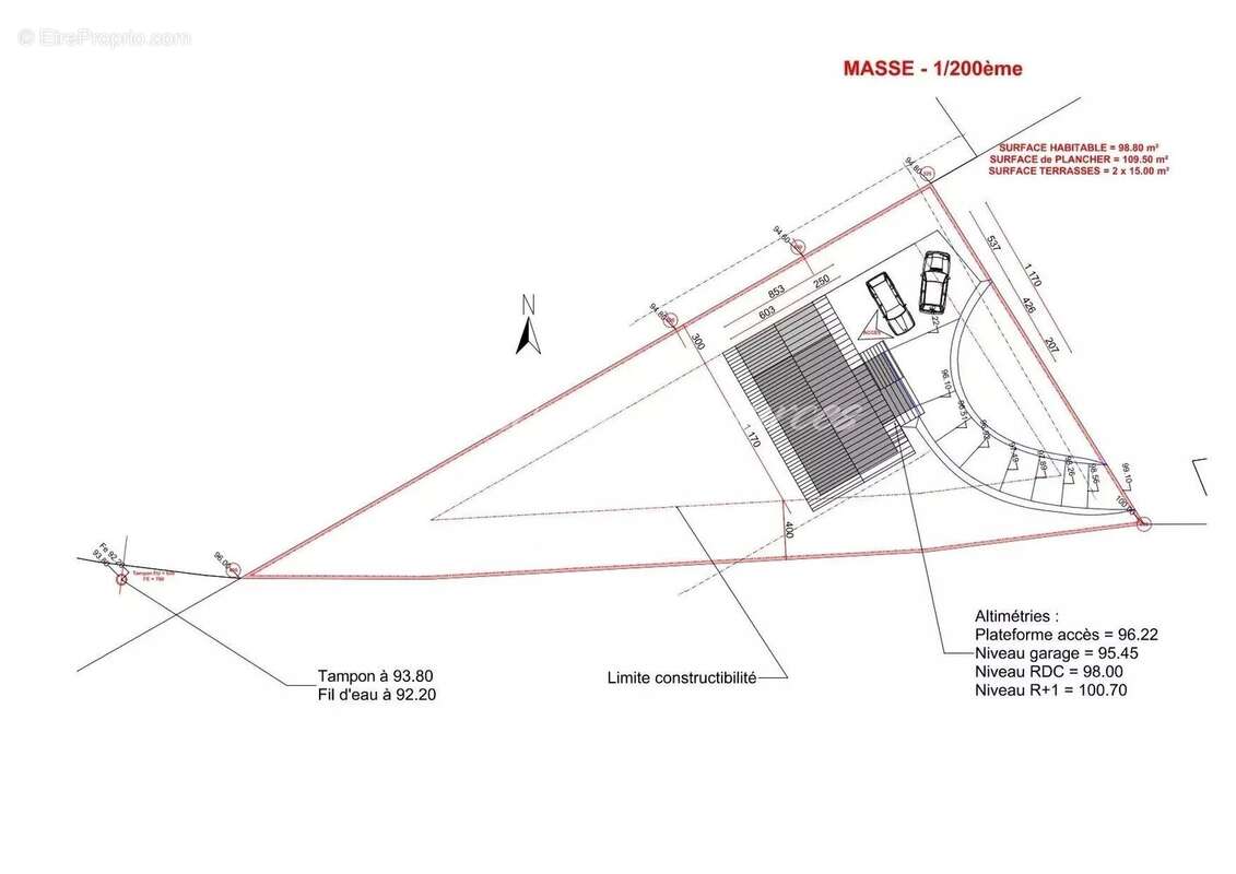 EXCLU : Terrain viabilisé de 800 m² à Enchastrayes - photo 5