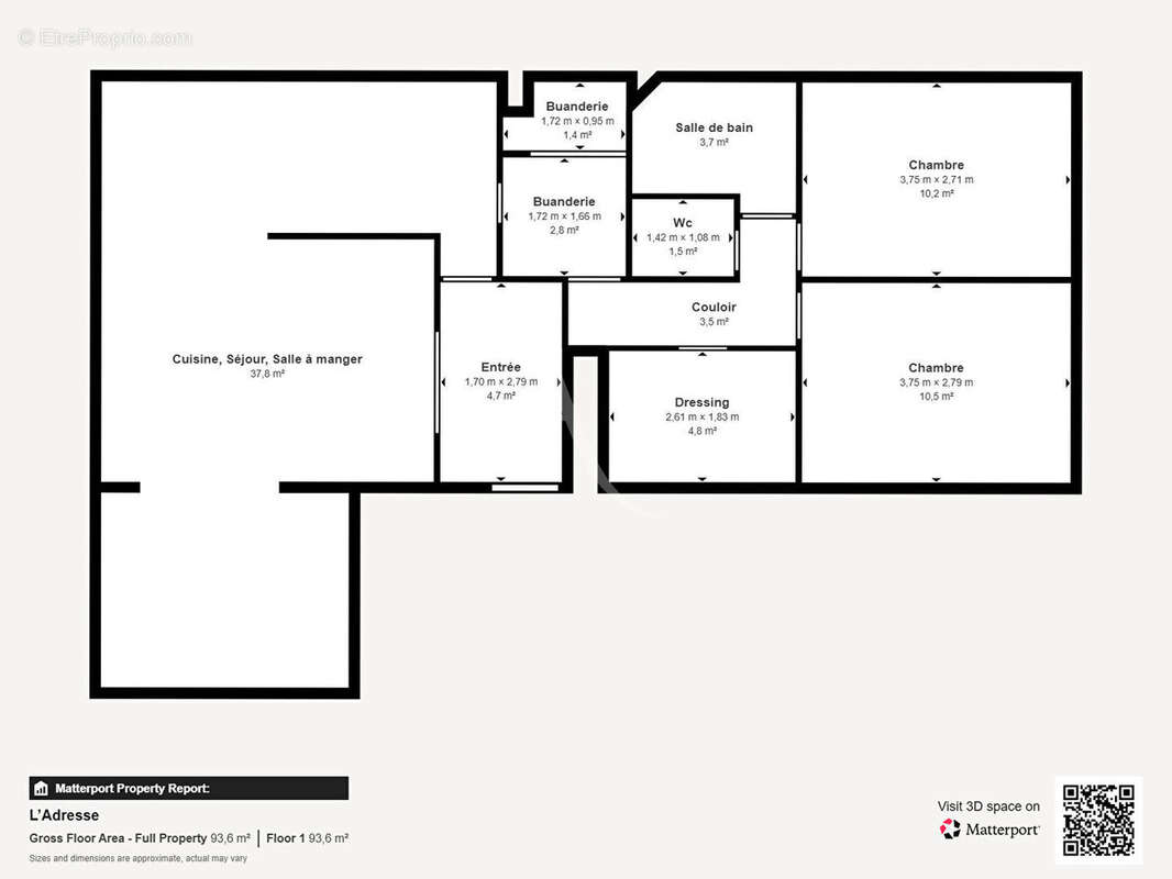 Appartement à CHILLY-MAZARIN