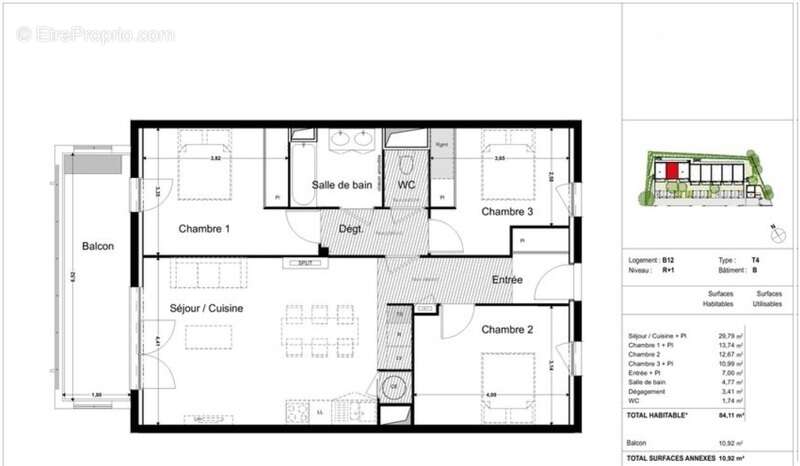Appartement à MONTRABE