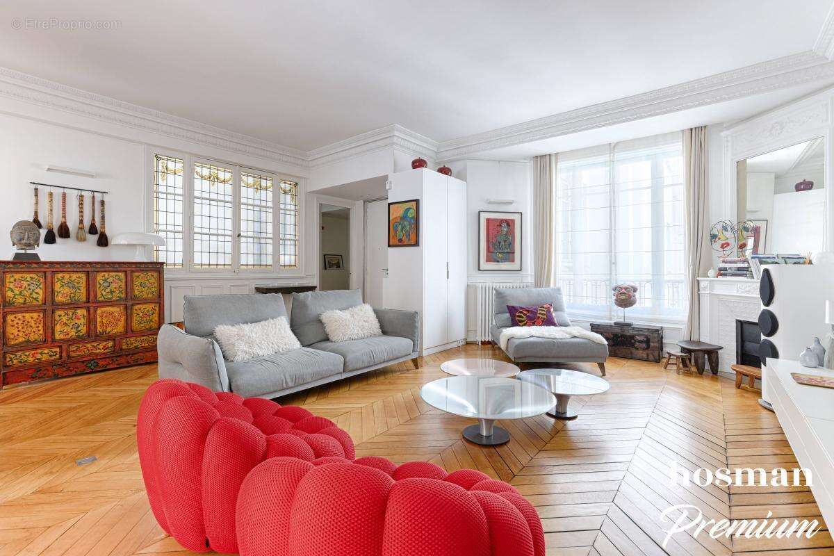 Superbe appartement familial Haussmannien - 6 pièces - 191,5 m² - Paris 16e - photo 3