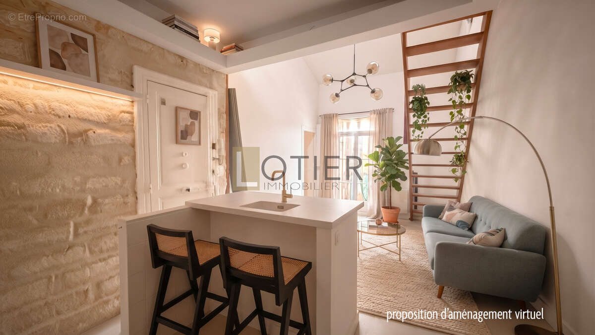 Montpellier   Appartement 2 pièces avec cave et cour privative - photo 3