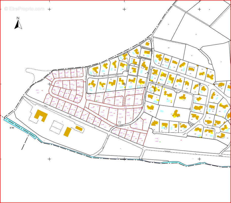 CARCASSONNE - Terrain viabilisé de 924 m² avec 450 m² de surface de plancher autorisée - photo 3