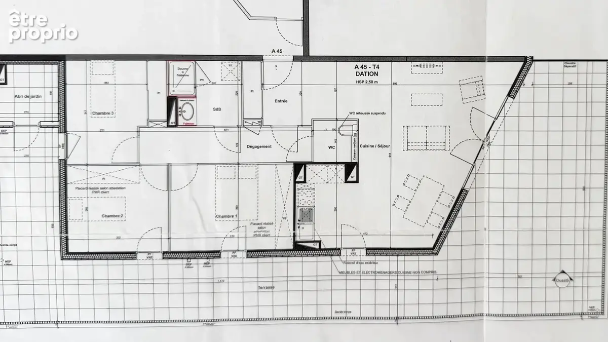 Appartement à vendre Tarnos  T4 en attique avec terrasse de 81 m², rooftop dernier étage, vue dégagée - photo 10