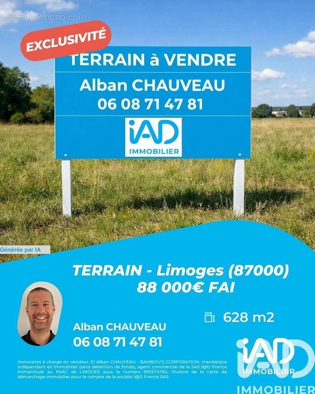 Photo 1 - Terrain à LIMOGES