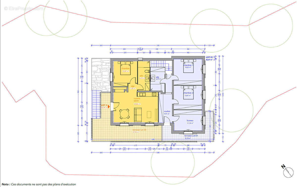 Appartement Belcodene 2 pièce(s) 46.99 m2 - photo 12