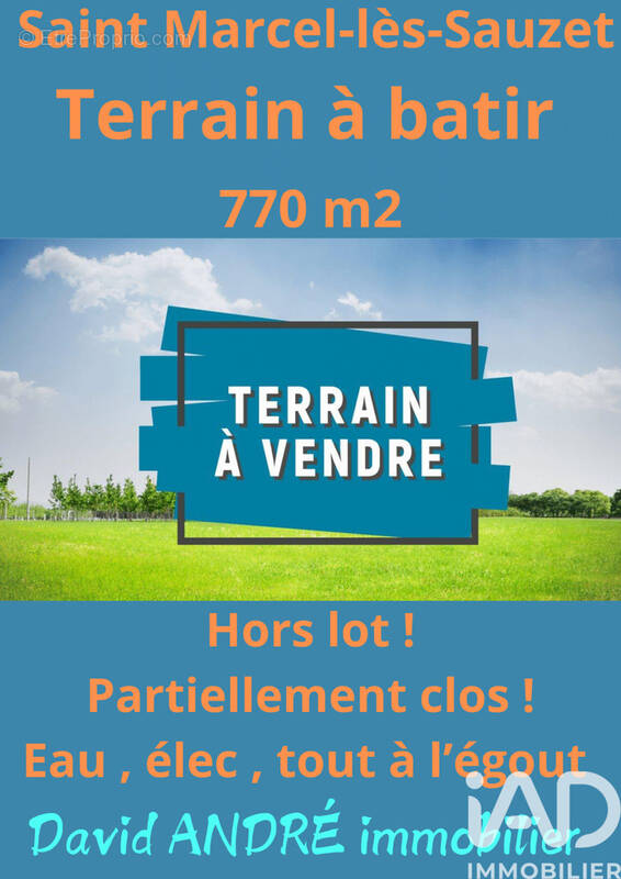 Photo 1 - Terrain à SAINT-MARCEL-LES-SAUZET