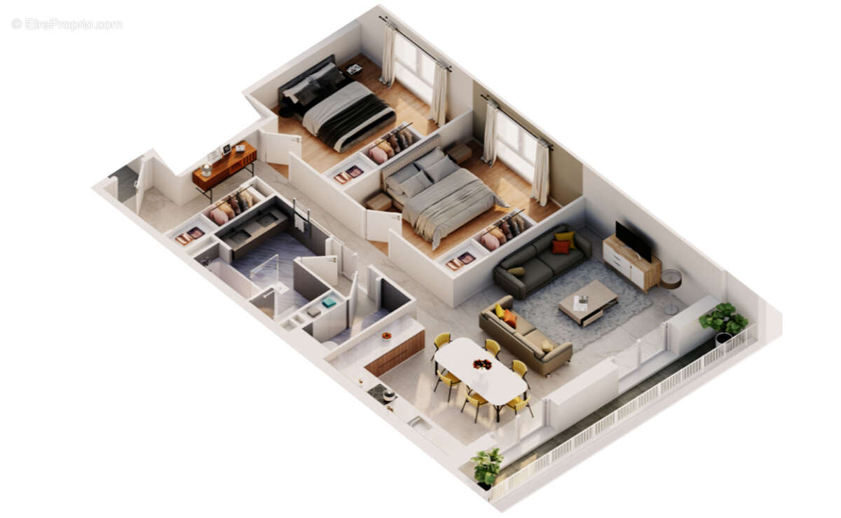 Appartement à SAINT-ANDRE-LE-GAZ