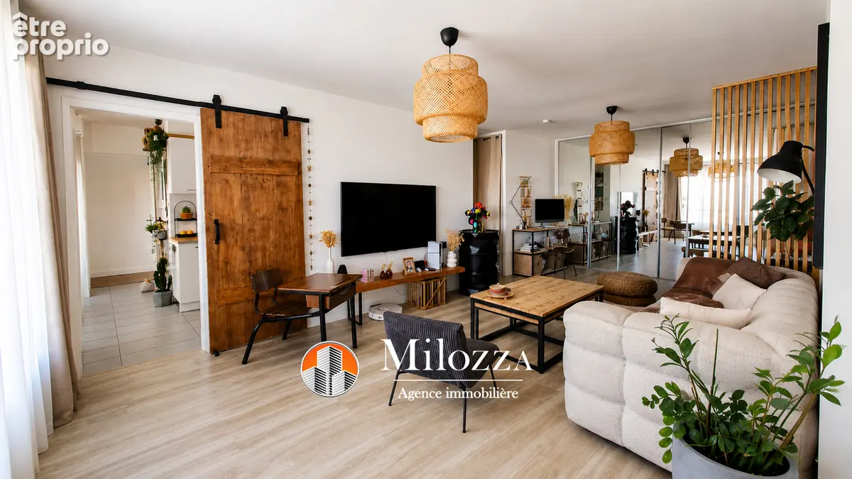 Appartement familial 115,62 m² avec 4 chambres, balcon, cave et garage - Villefontaine - photo 1