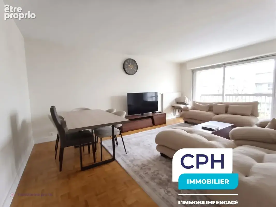 4 pièces de 77,90m² - 3 chambres, balcon et parking - Vendu loué- Pont-de-Flandre, Paris 19ème - photo 2