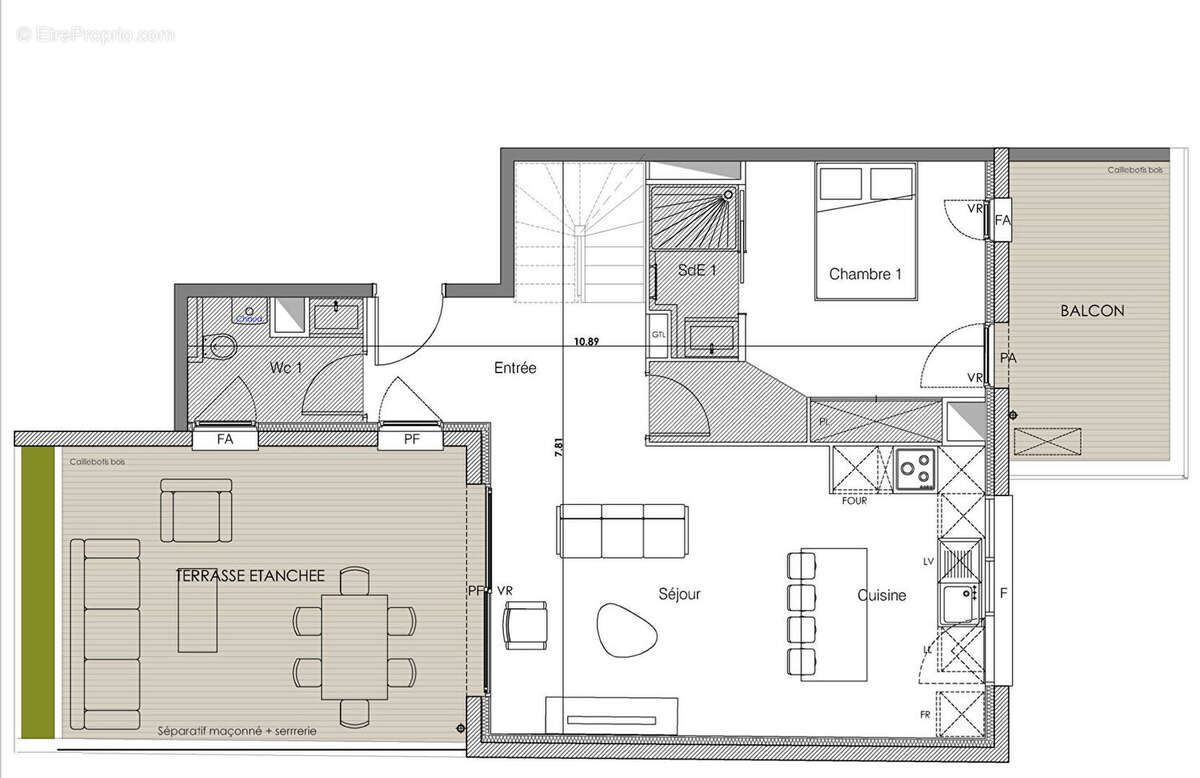 Appartement à TOULOUSE