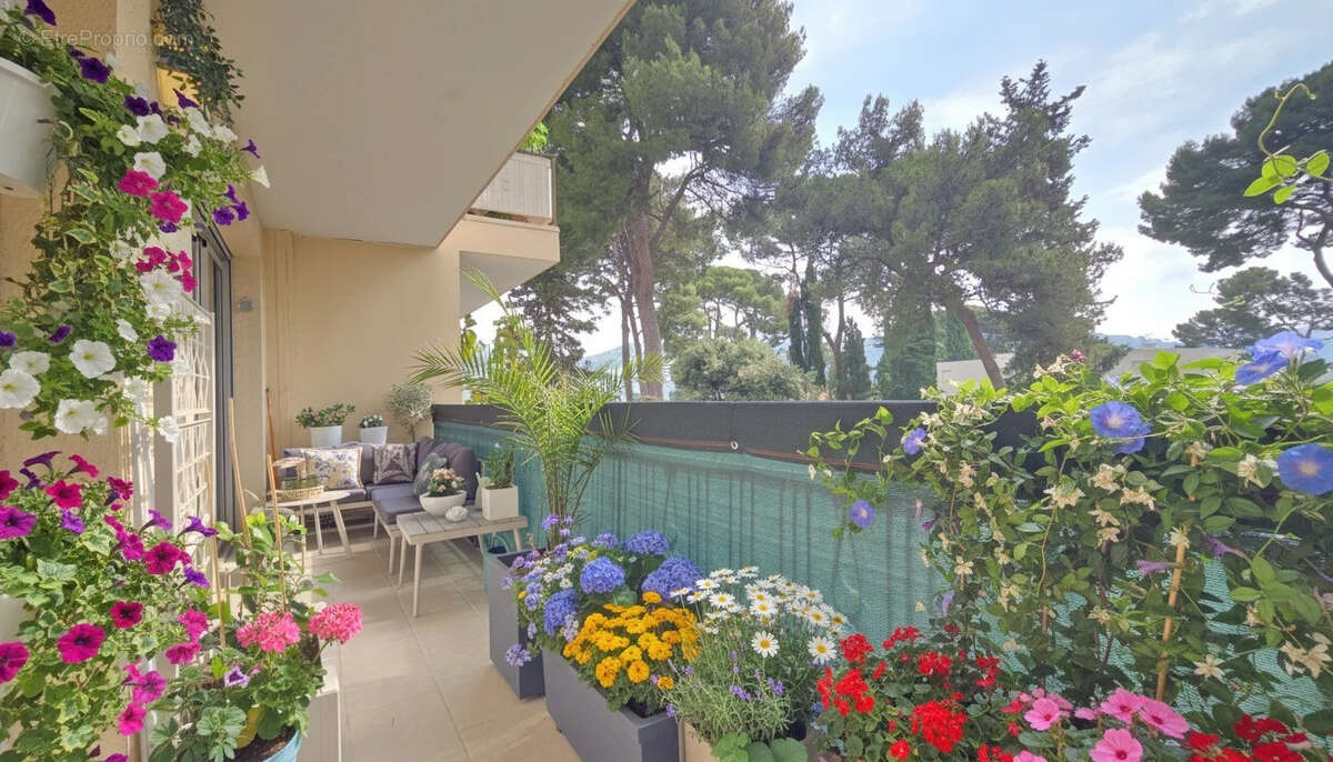 LE CANNET Europe à vendre appartement 2 pièces de 63 m2 avec terrasse, au calme absolu, parking et cave - photo 11