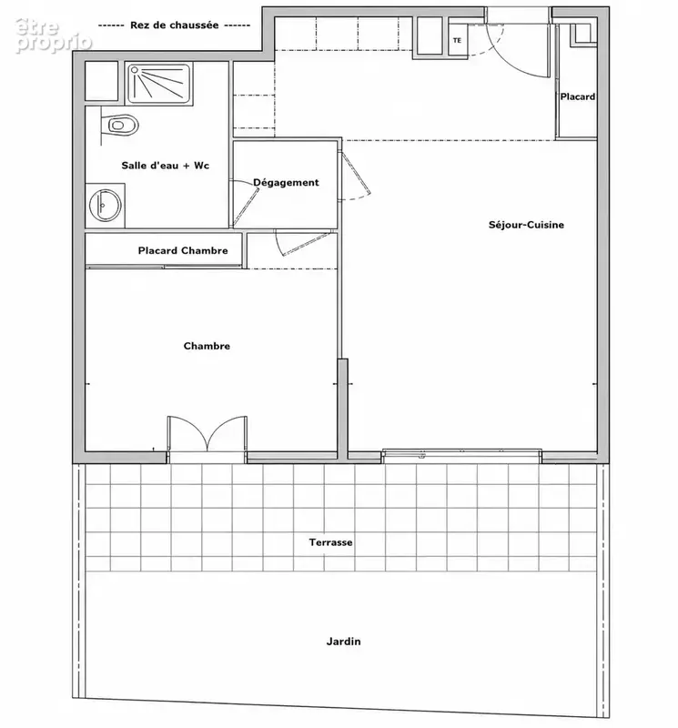 EXCLUSIVITE - Grand 2 pièces en rez de jardin + garage - photo 12