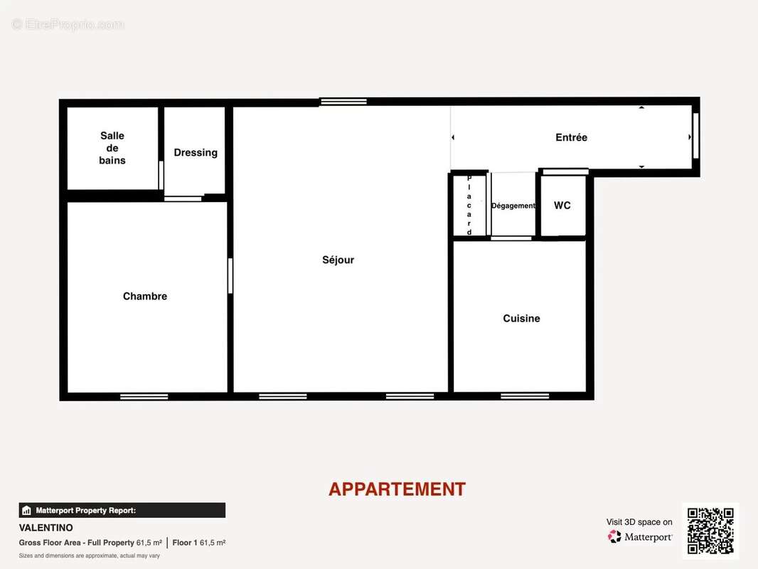 Appartement 53 m² à Gagny  - photo 5