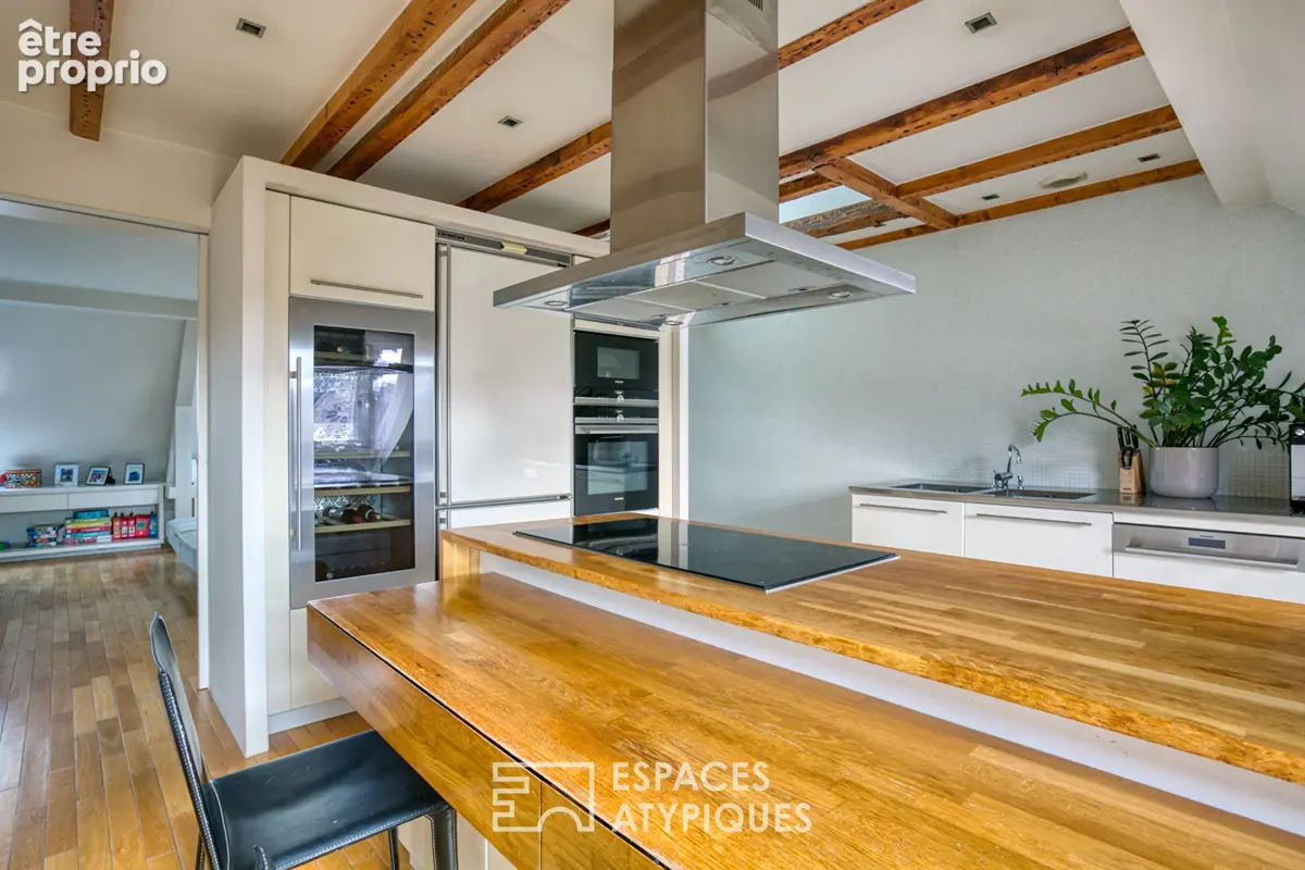 Duplex d'exception sous les toits avec vue Cathédrale - photo 11