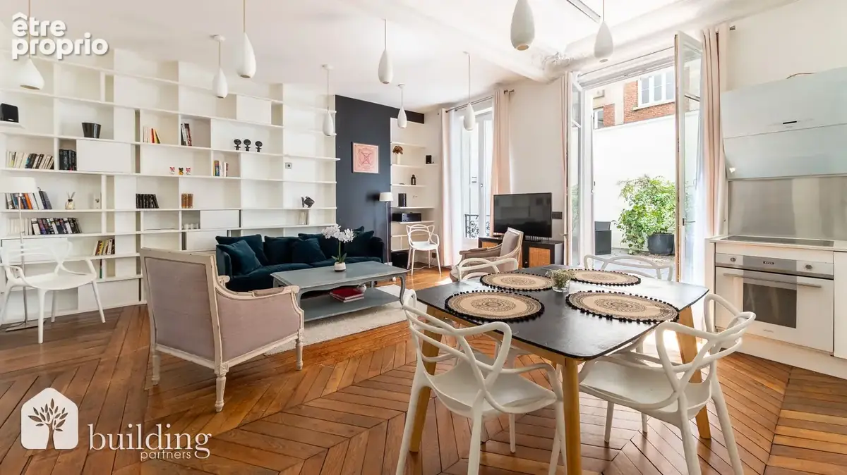 Batignolles Paris 17ème - Appartement 3 pièces 74 m² avec 25 m² de terrasse - photo 7