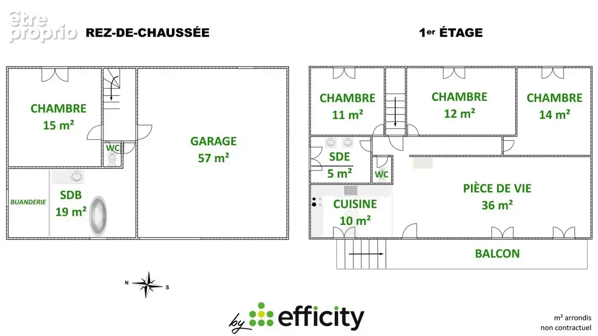Maison 5 pièces 128 m² à vendre à Saint-Priest (69800) - photo 4