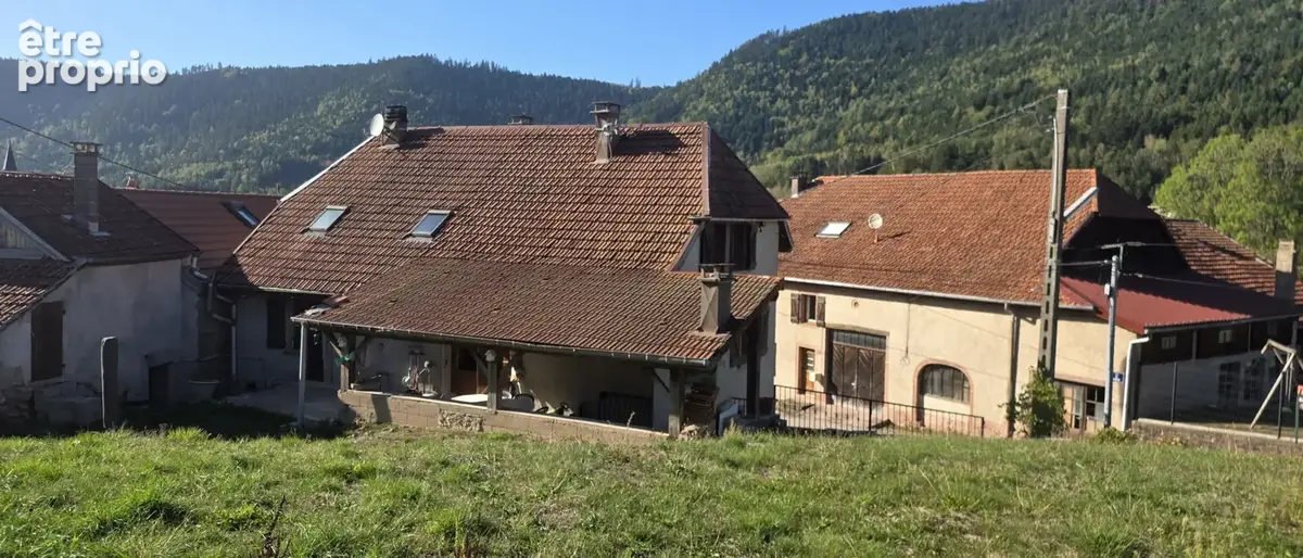 Raon-Sur-Plaine, authentique ferme vosgienne de 1844 à fort potentiel, divisée en deux logements avec jardin e - photo 21