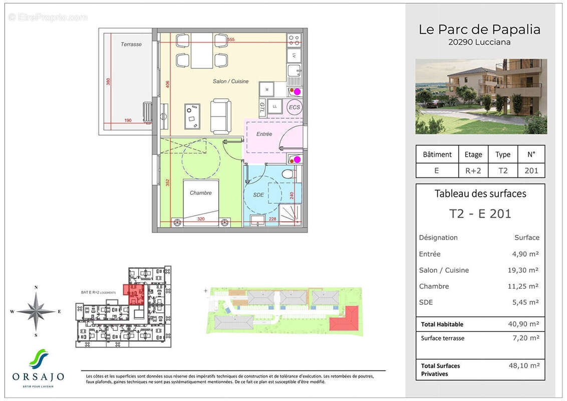 Appartement 40m² à lucciana - photo 2