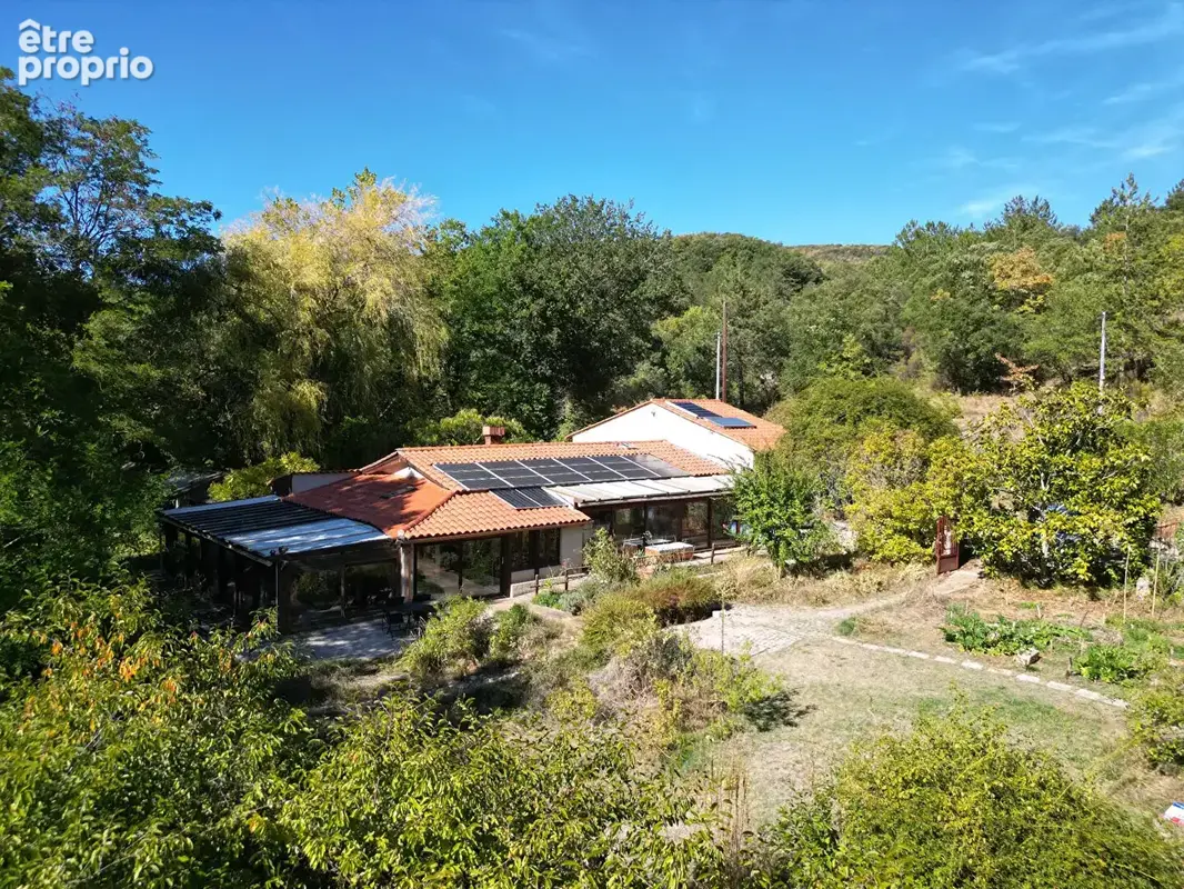 Ref : poetique7 - carcassonne - corbieres - pavillon de type 4 avec garage terrain et piscine naturelle - photo 17
