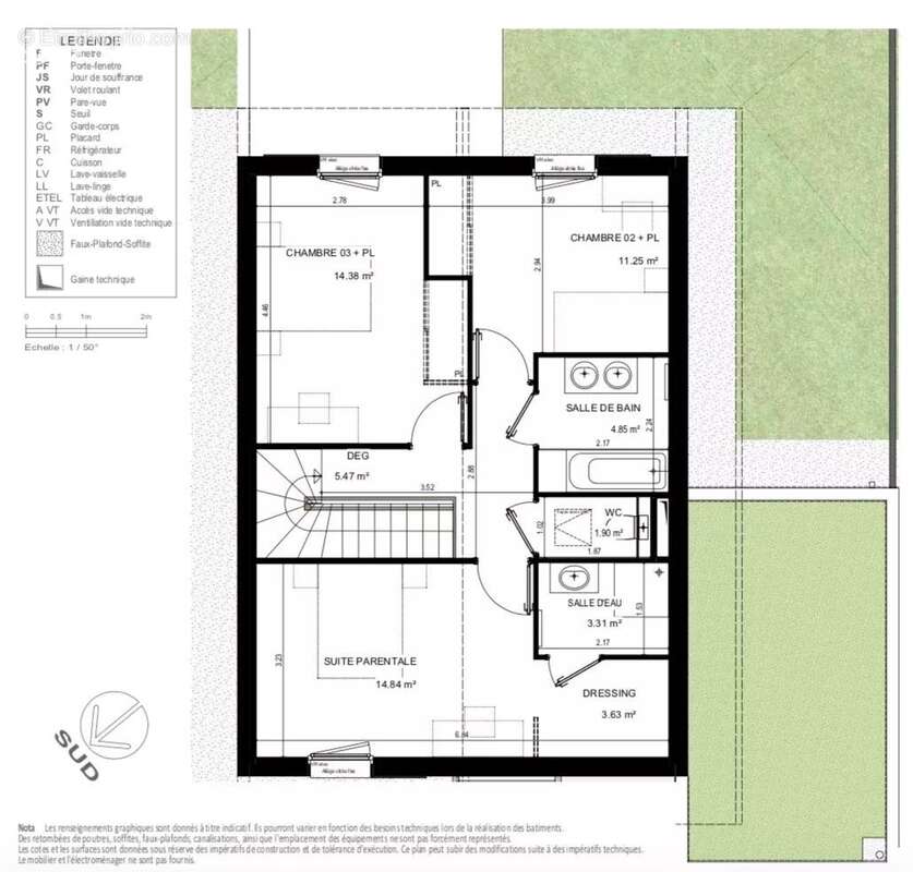 MESIGNY Maison de 122m2 avec 4 chambres - photo 9