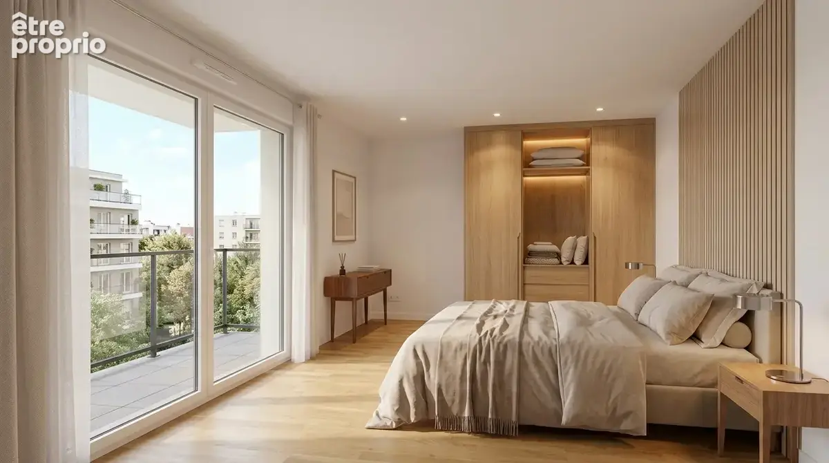 Rare à vanves : magnifique t4 de 94m2 en étage avec balcon & prestations haut de gamme ! - photo 3