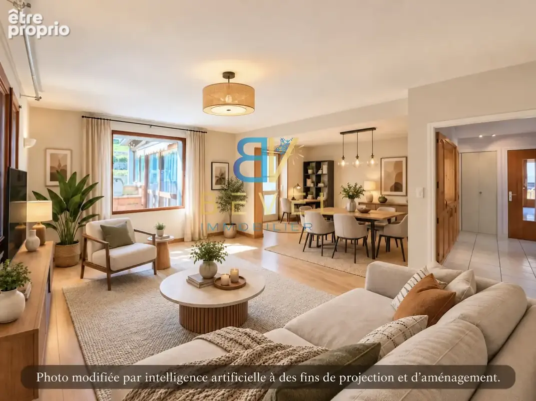 (73) VILLARGONDRAN - Jolie maison avec beaux extérieurs - 5 chambres - Garage & Atelier - Véranda - Rare à la - photo 2