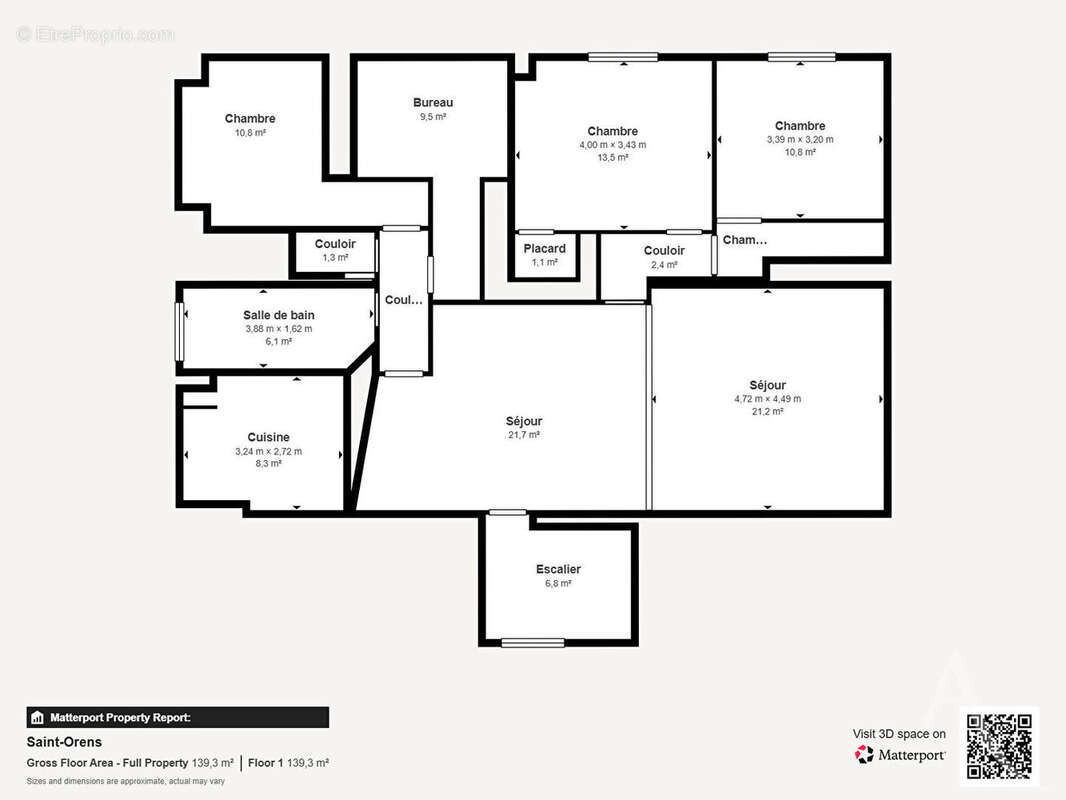 Appartement à SAINT-ORENS-DE-GAMEVILLE