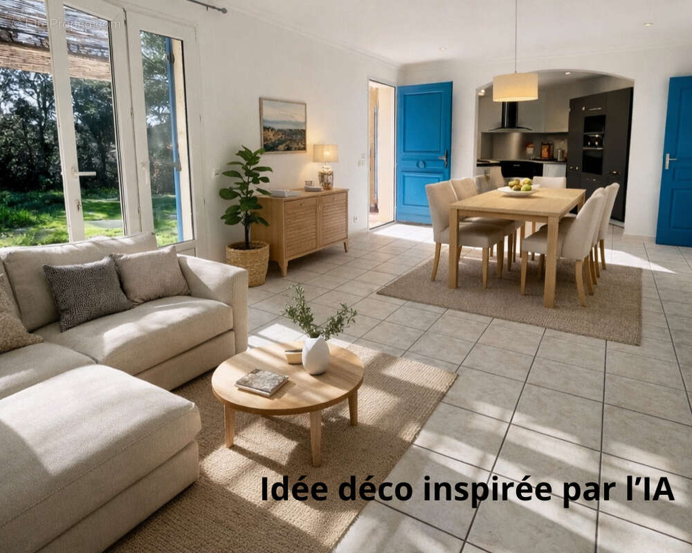 A VENDRE Villa  Venasque proche village sur 1169 m² de terrain clos et arboré. - photo 4