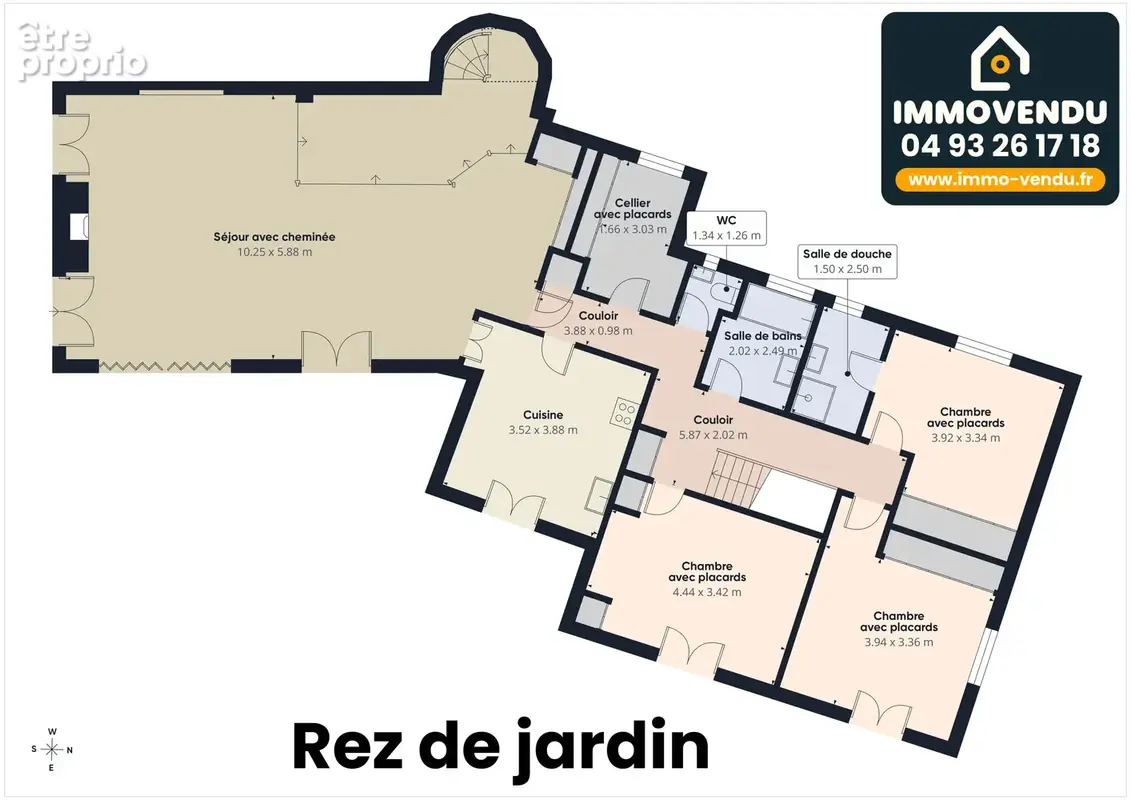 Maison 201,74² Terrain 1.781m² Piscine - La Gaude - photo 25