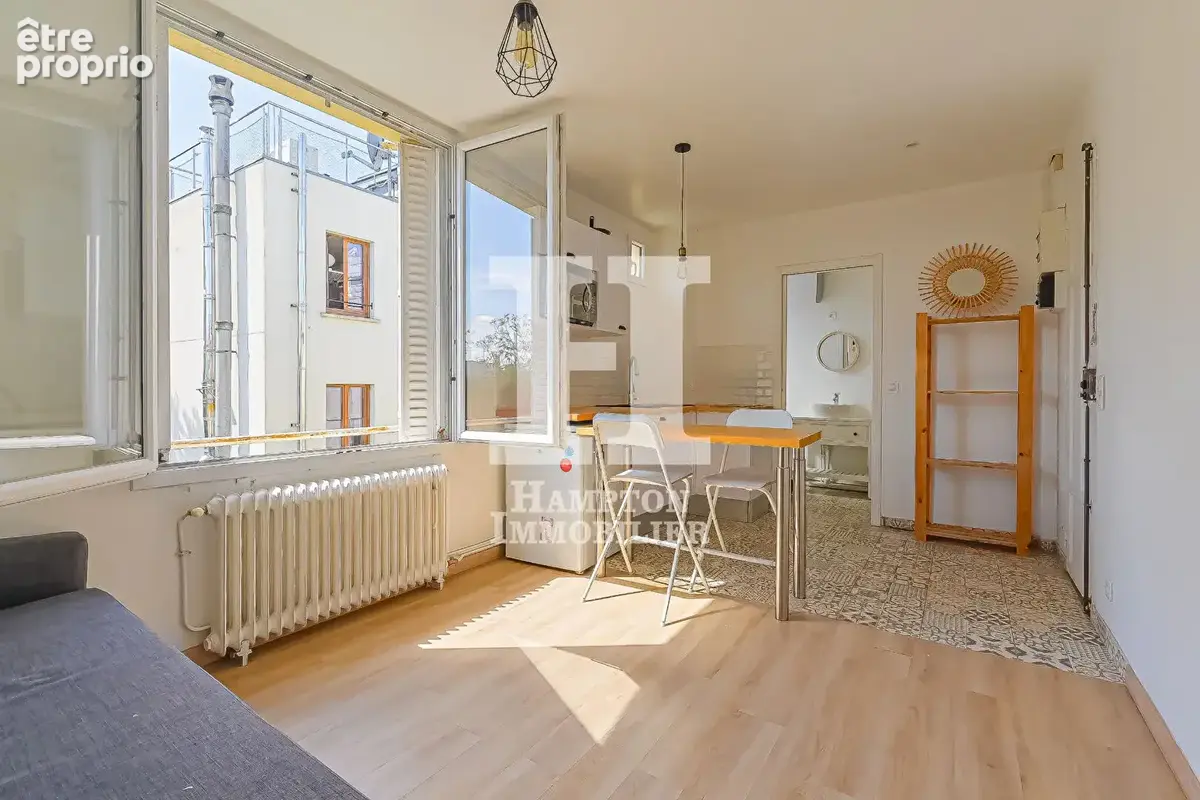 Exclusivité. Butte Bergèyre / Rue Edgar Poe. Studio de 18.72m² - photo 3