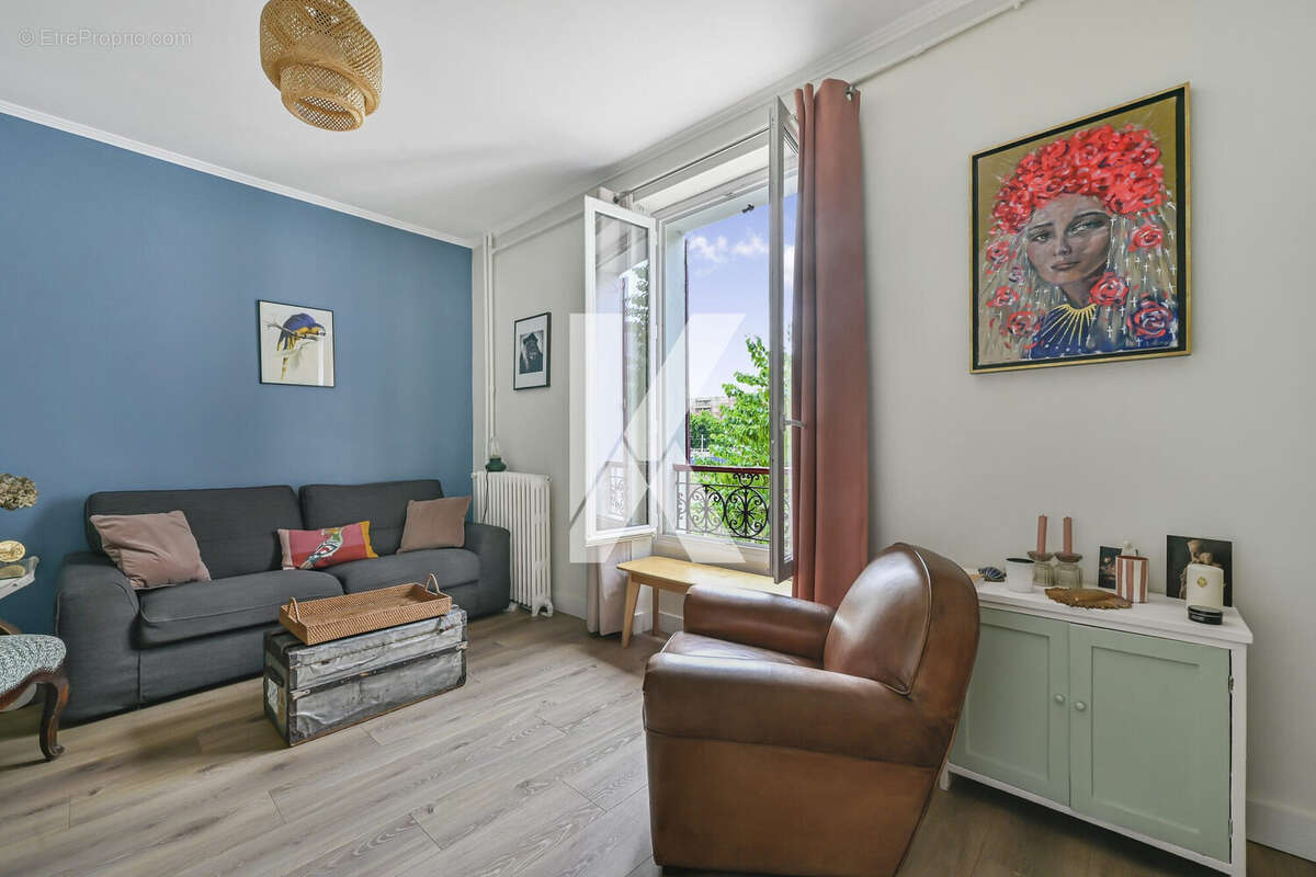 Séjour - Appartement à ASNIERES-SUR-SEINE