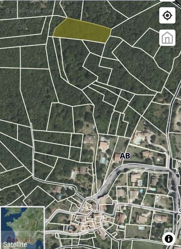 Terrain à SAINT-MARTIN-DE-VALGALGUES