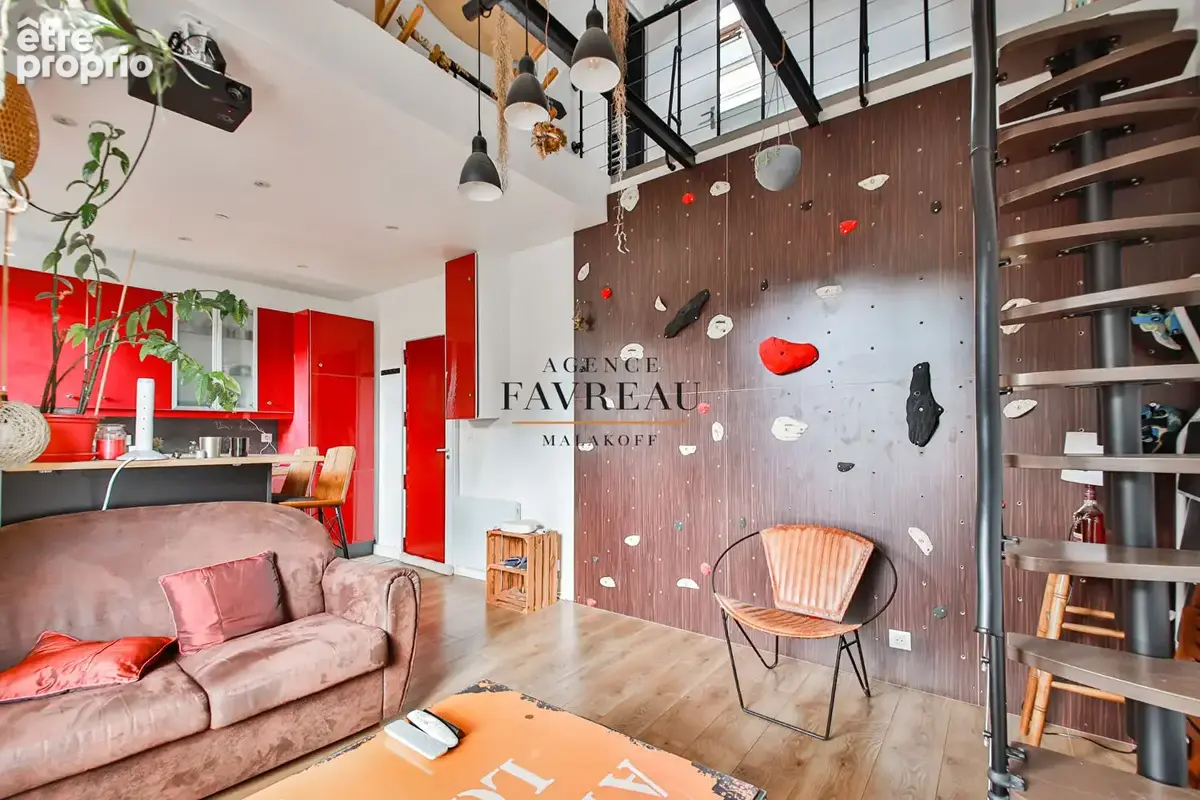 Appartement Malakoff 2 pièces 51m² au sol. - photo 3