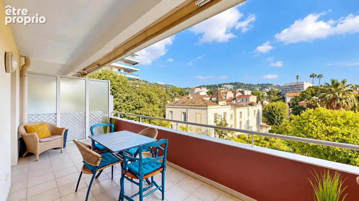 Cannes Prado, 3 pièces au dernier étage, 2 terrasses, piscine - photo 2