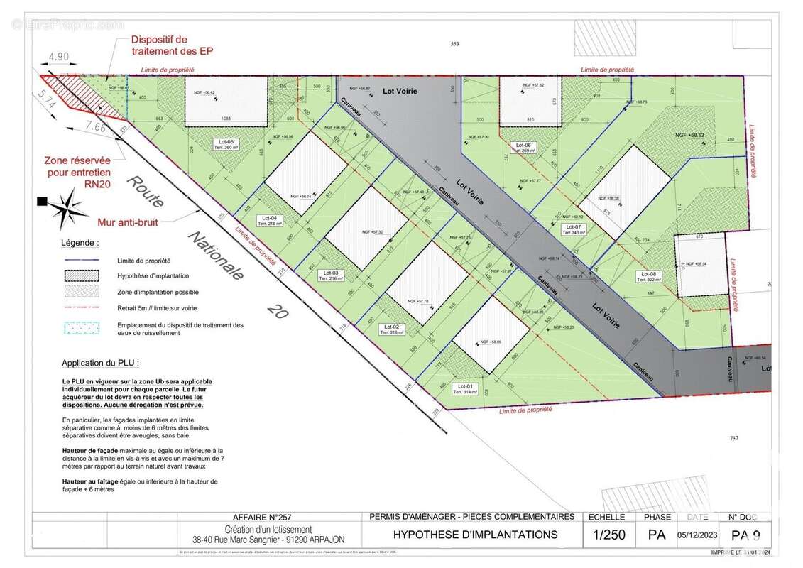 Photo 3 - Terrain à ARPAJON