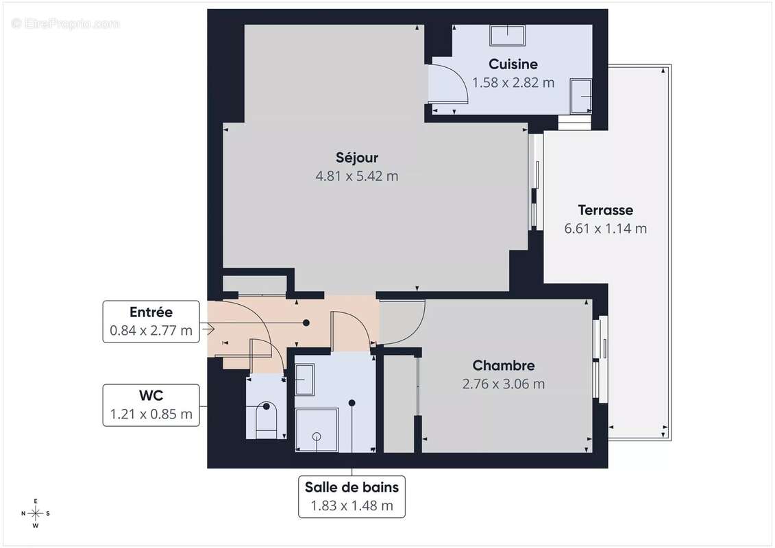 Appartement à NICE