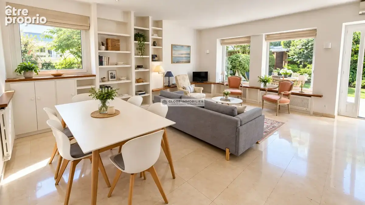 Biarritz jardin public appartement  t4 de 114 m² avec jardin privatif et garage + studio indepandant - photo 11