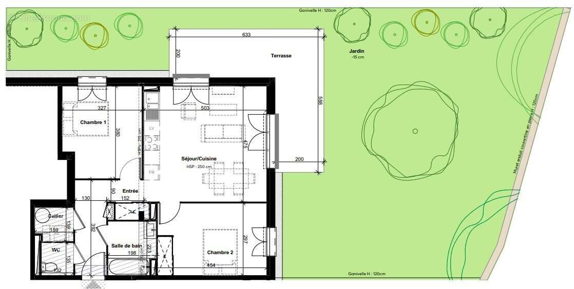 Appartement à BLANQUEFORT