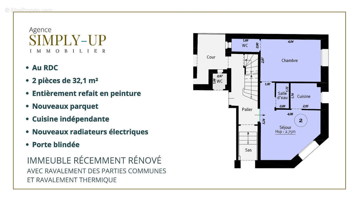 Appartement à MONTREUIL