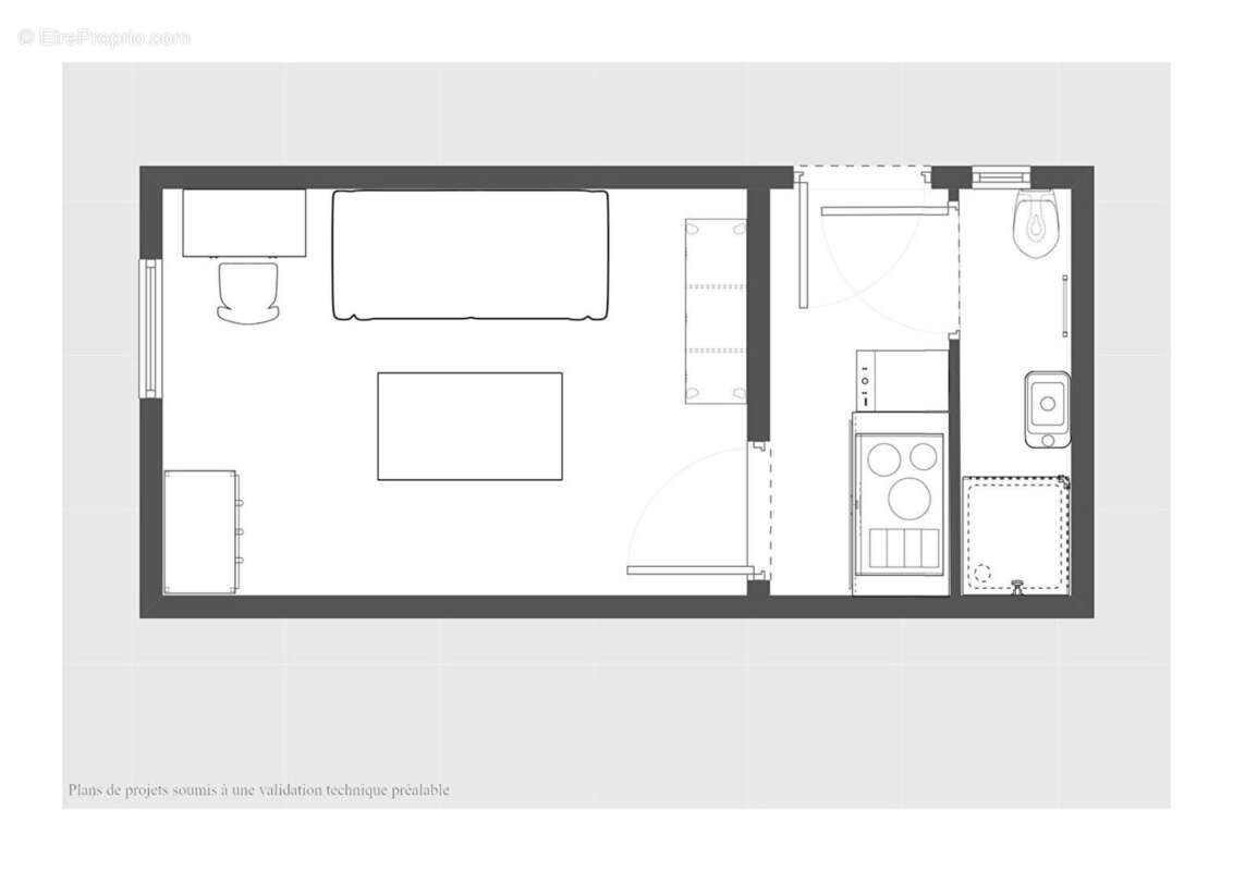 Appartement à PARIS-18E