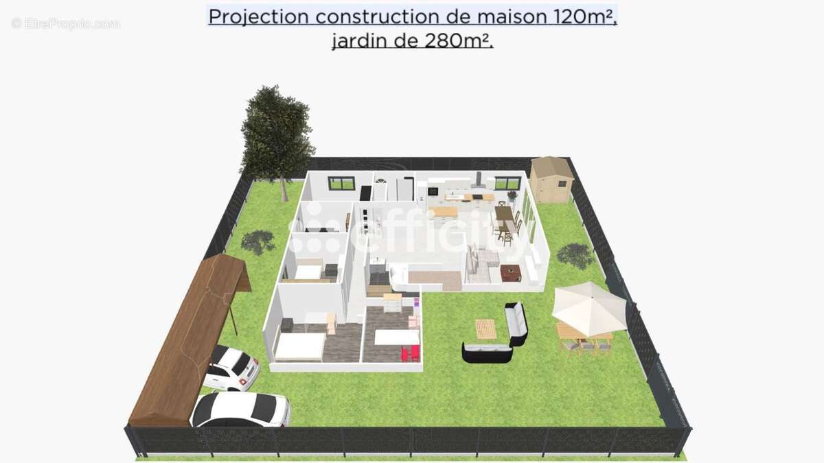 Terrain à SAINT-PIAT