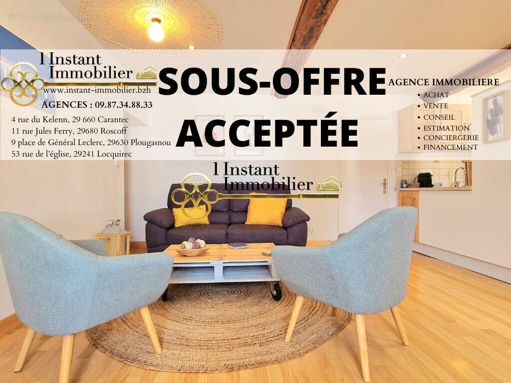 Appartement Plougasnou 4 pièce(s) 80.78 m2 - photo 1