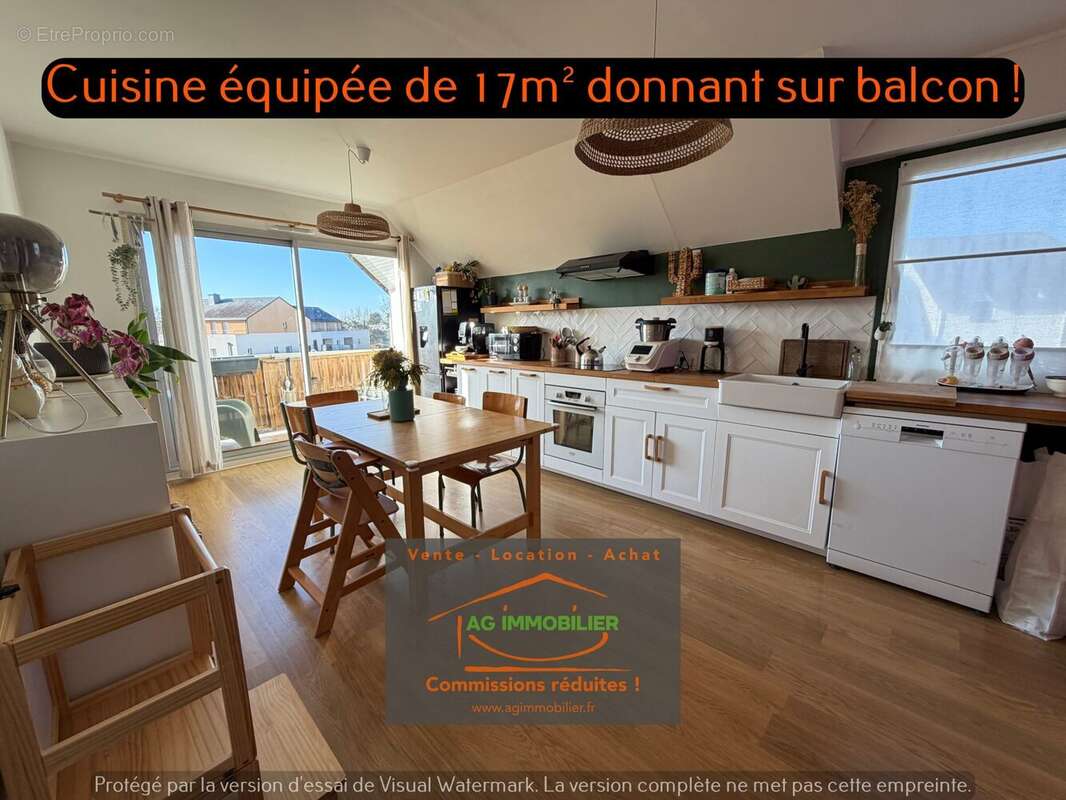 Appartement à VEZIN-LE-COQUET