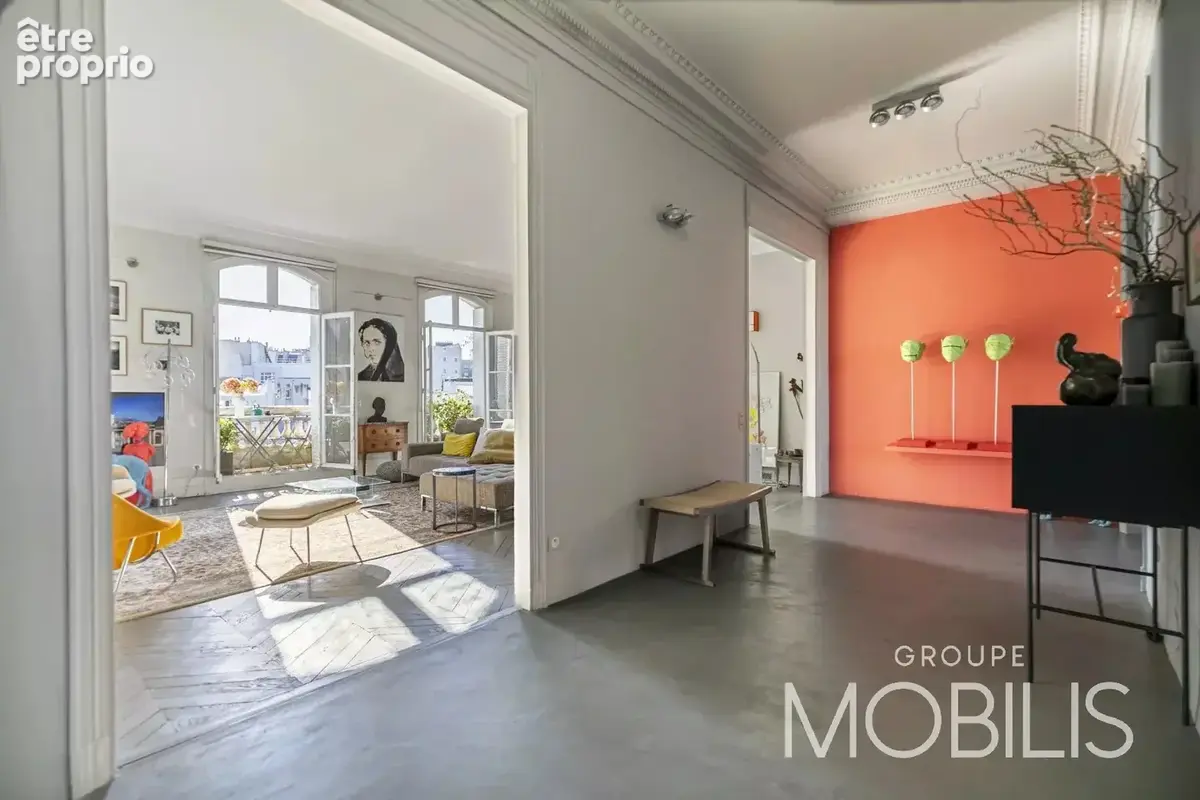 75016 - spontini - longchamp - victor hugo - appartement de 275m2  - 5e étage - ascenseur - expositions est-ouest - balcon - vue - photo 9