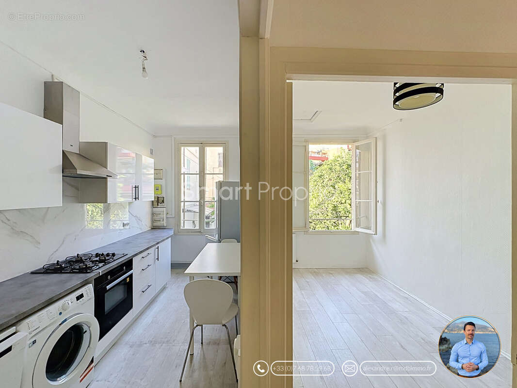 MENTON RIVIERA - T3 de 60m2 sans charges et avec TERRASSE ! - photo 8